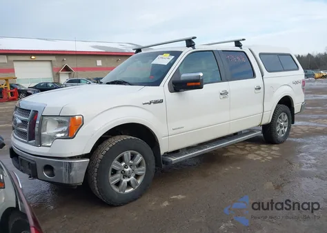 2011 Ford F-150 Lariat z USA, uszkodzony, nr VIN 1FTFW1ET4BKD89783